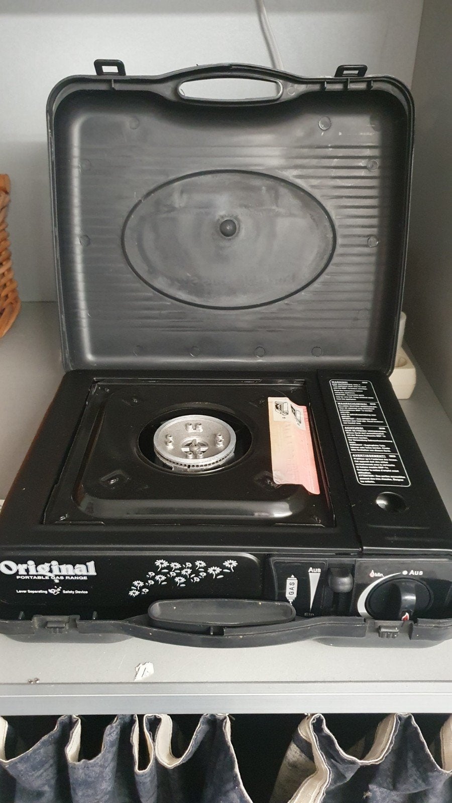 kookplaat kooktoestel Original Portable Gas Range, Caravans en Kamperen, Kampeeraccessoires, Ophalen