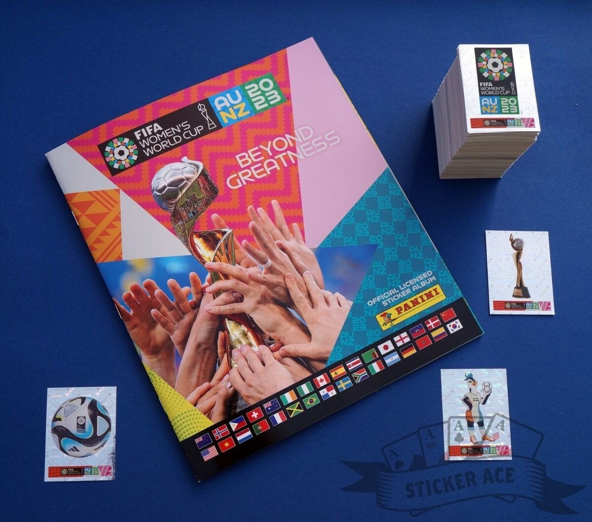 Panini FIFA Women's World Cup Australia-New Zealand 2023, Verzenden, Nieuw, Meerdere stickers