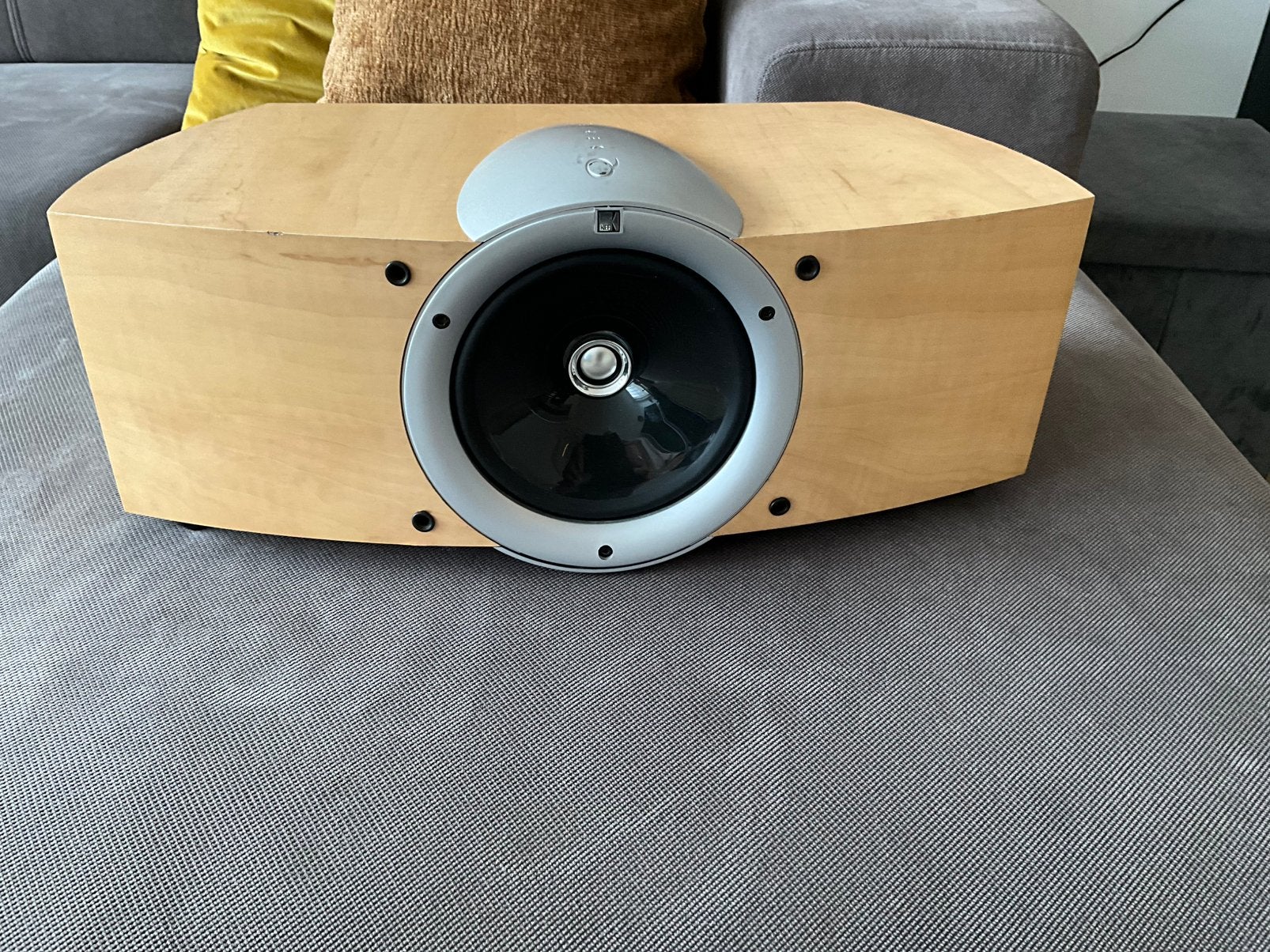 Kef Q9c centerspeaker, Ophalen of Verzenden, 60 tot 120 watt, Center speaker, Overige merken
