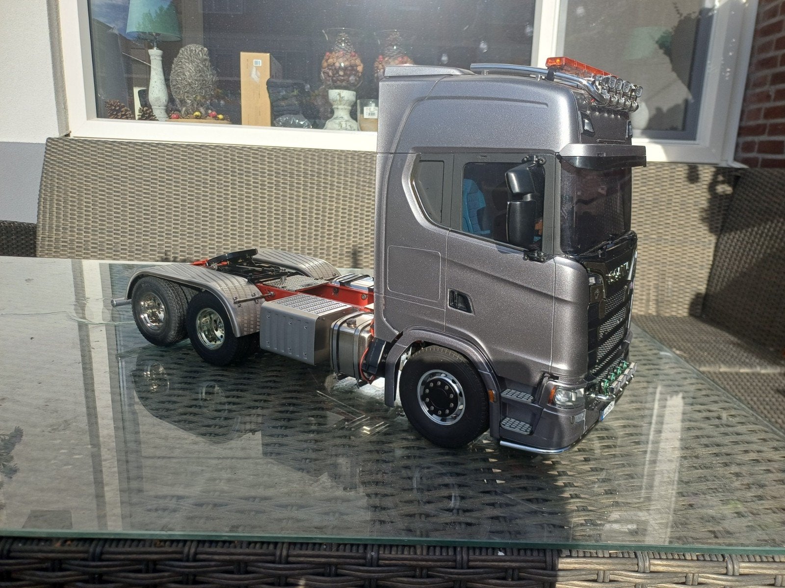 Tamiya Scania 770S RC Truck - Trekker/Bakwagen, Hobby en Vrije tijd, Ophalen of Verzenden, Gebruikt
