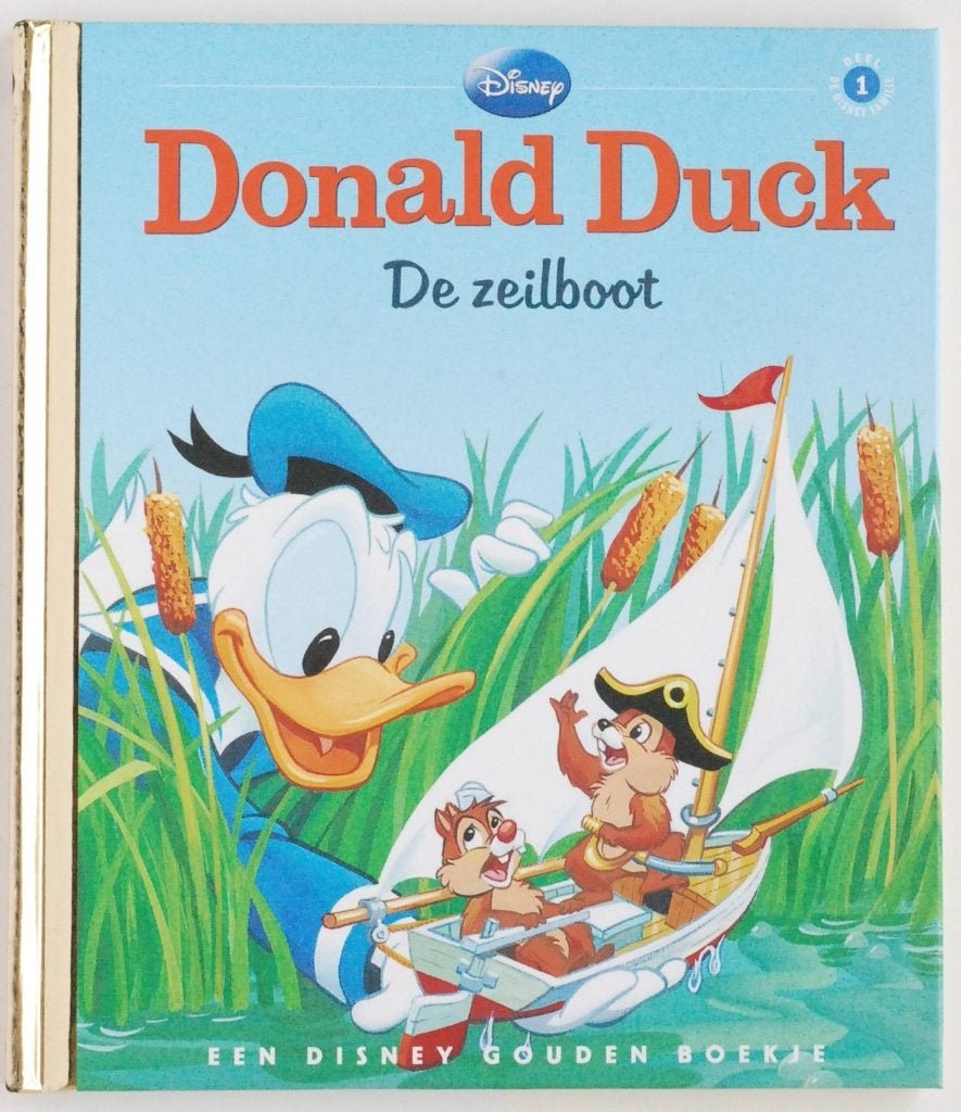 Donald Duck - De zeilboot - Disney Gouden Boekje 2012, Verzenden, Jongen of Meisje, Gouden boekje, Zo goed als nieuw