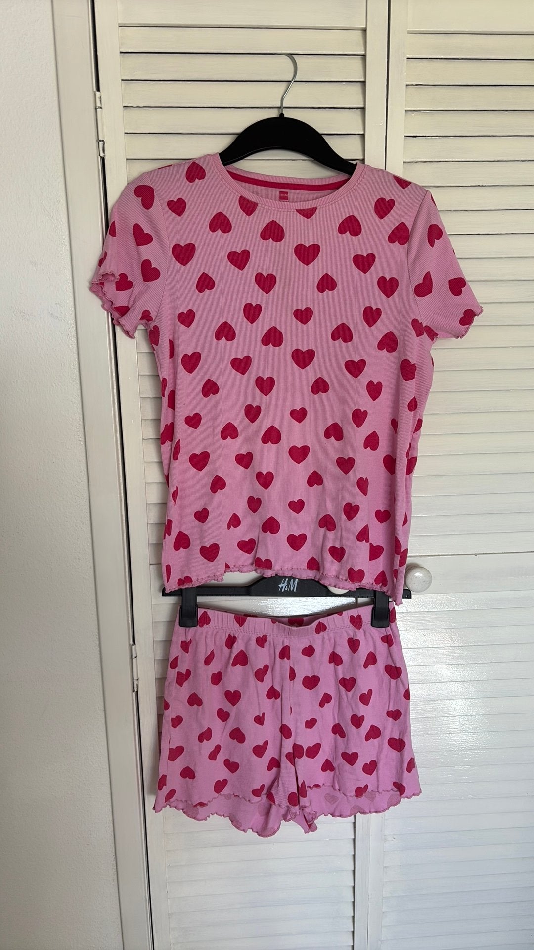 Hema pyjama setje maat 158-164, Ophalen of Verzenden, Zo goed als nieuw, Meisje, Nacht- of Onderkleding