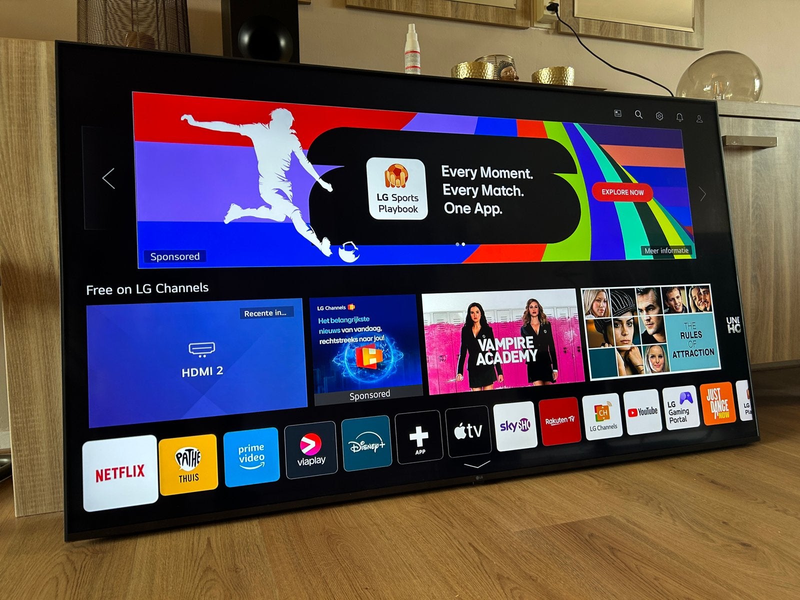 LG Smart TV 65 inch 4K HDR, Ophalen, 50 Hz, Zo goed als nieuw, 100 cm of meer