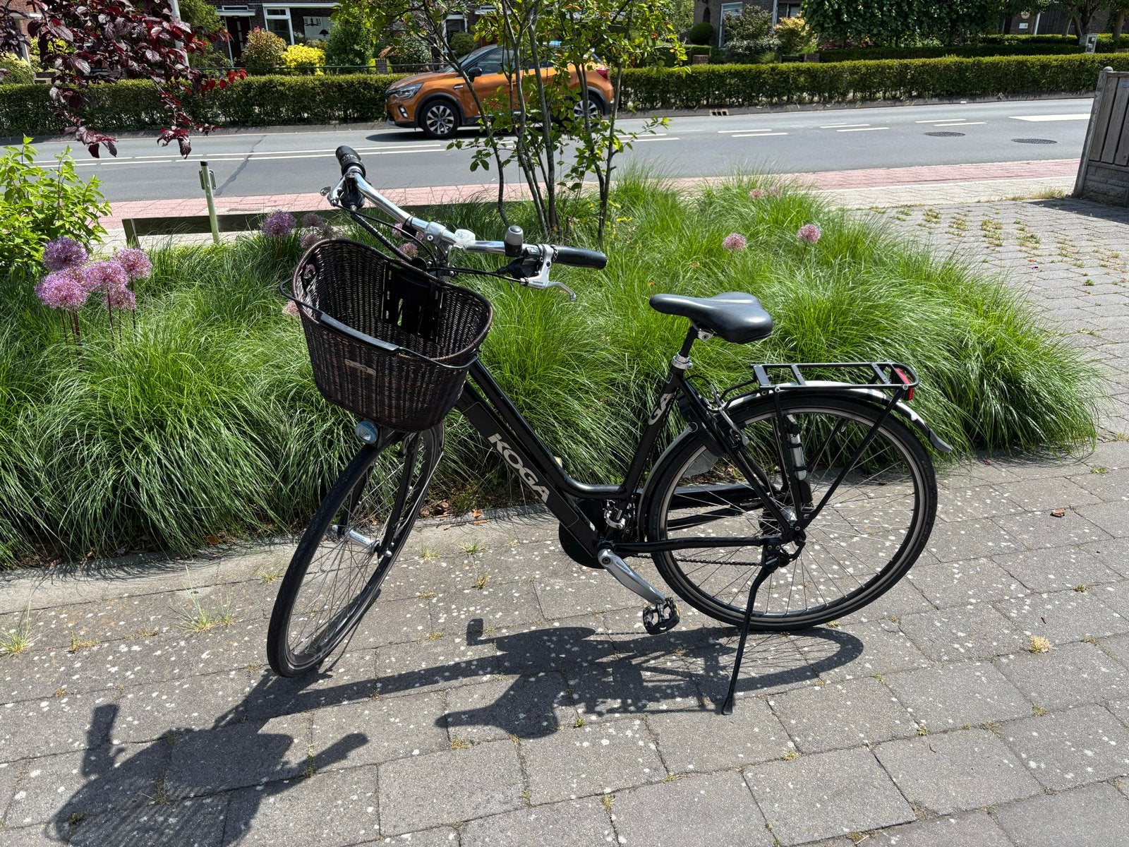 Koga damesfiets 53cm Omgebouwd van e-bike, Fietsen en Brommers, Fietsen | Dames | Damesfietsen, Velgrem, Ophalen, Overige merken