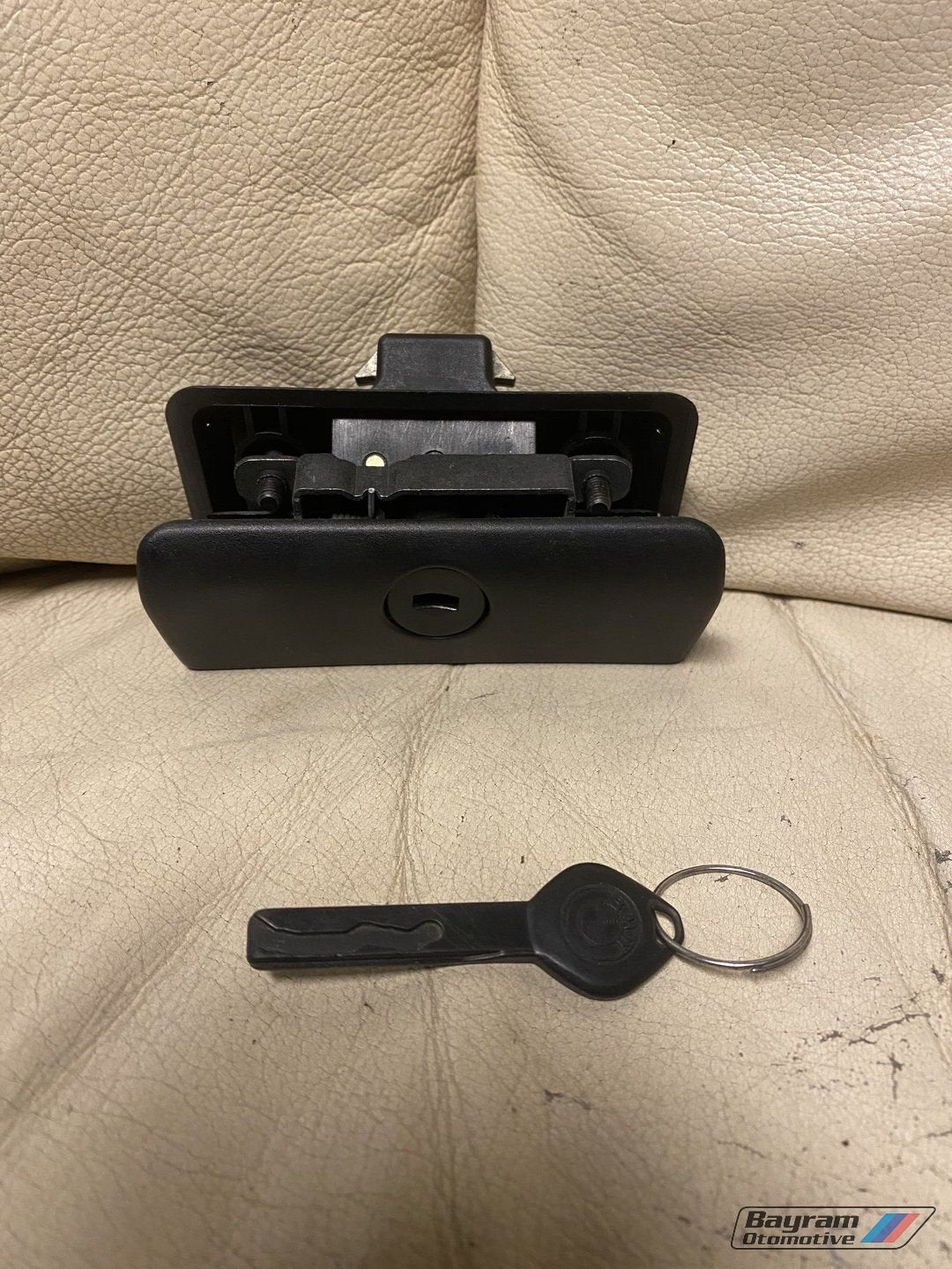Bmw E46 dashboardkastje hendel slot met sleutel 3serie sedan, Gebruikt, -, -, Ophalen of Verzenden