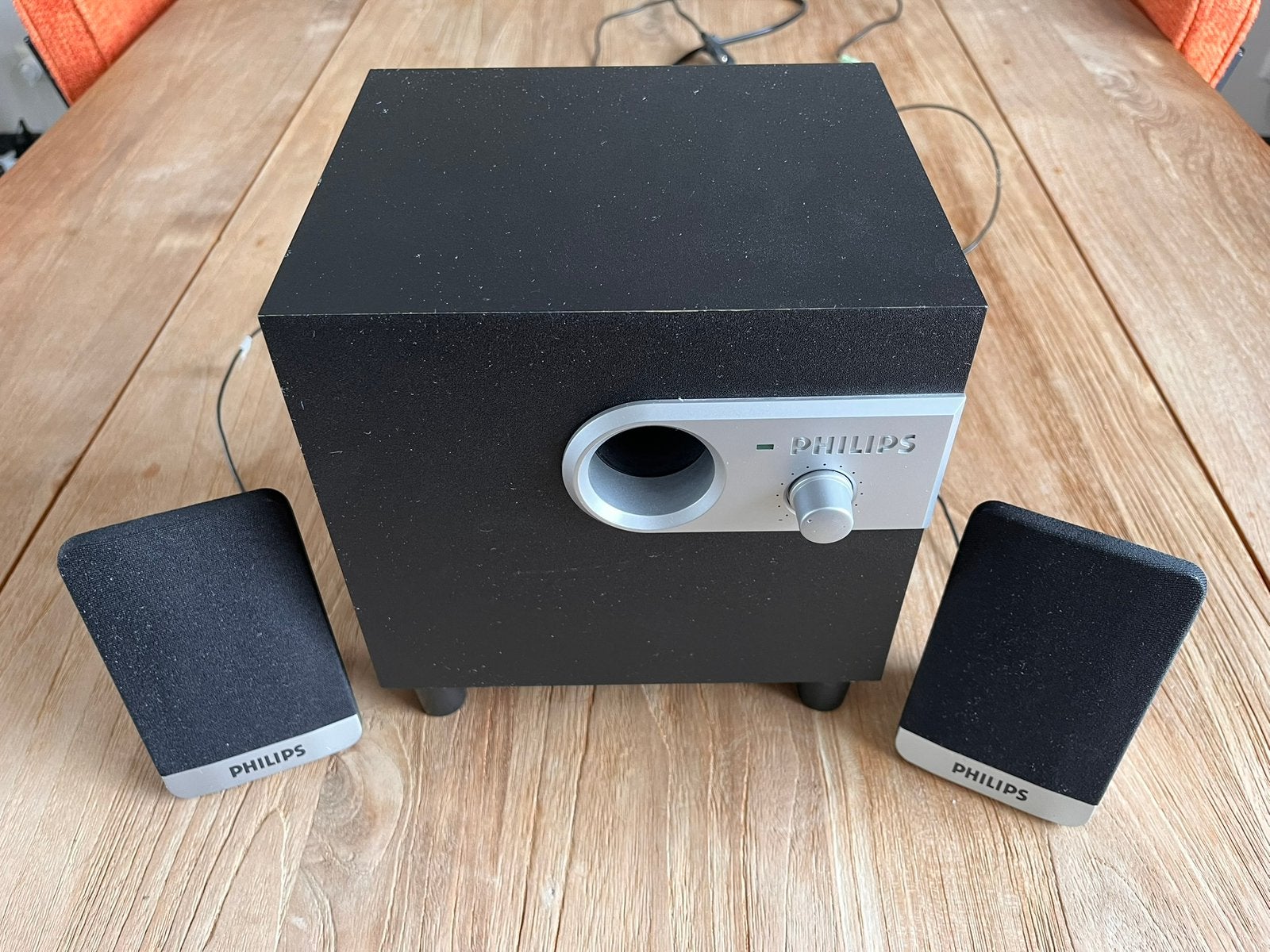 Philips SPA 1300/00 Multimedia Speaker System, Philips, Gebruikt, Speakerset, Ophalen of Verzenden