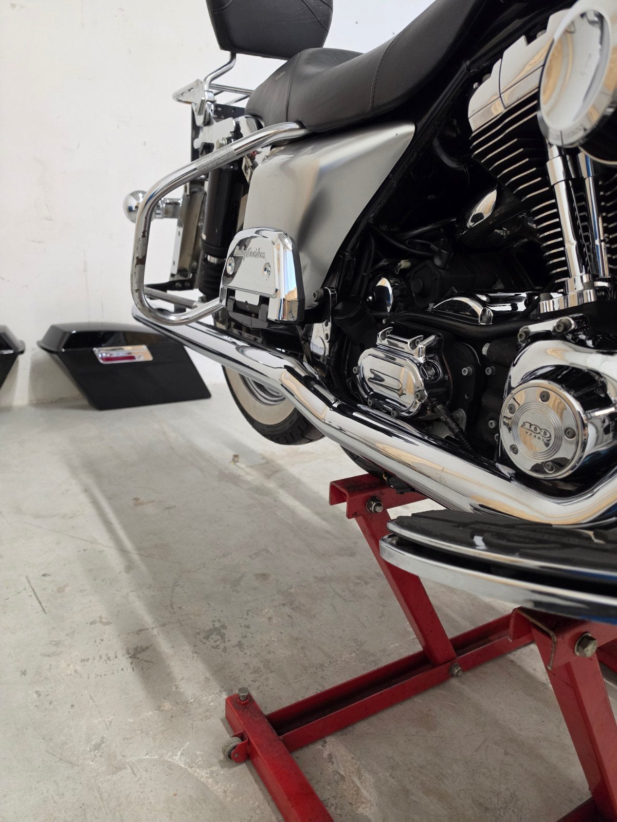 Vance & Hines True Dual Uitlaat Harley Touring 1995-2006, Motoren, Ophalen, Gebruikt