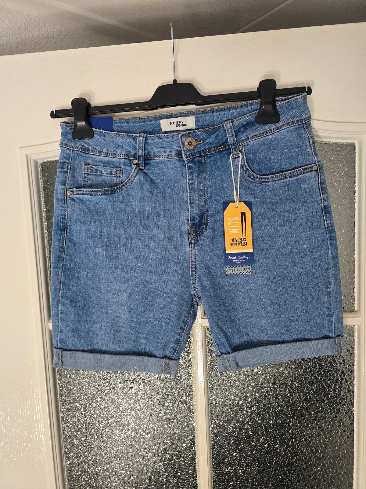Nieuw short spijker Norfy l 40, Ophalen of Verzenden, Nieuw, Blauw, W30 - W32 (confectie 38/40)