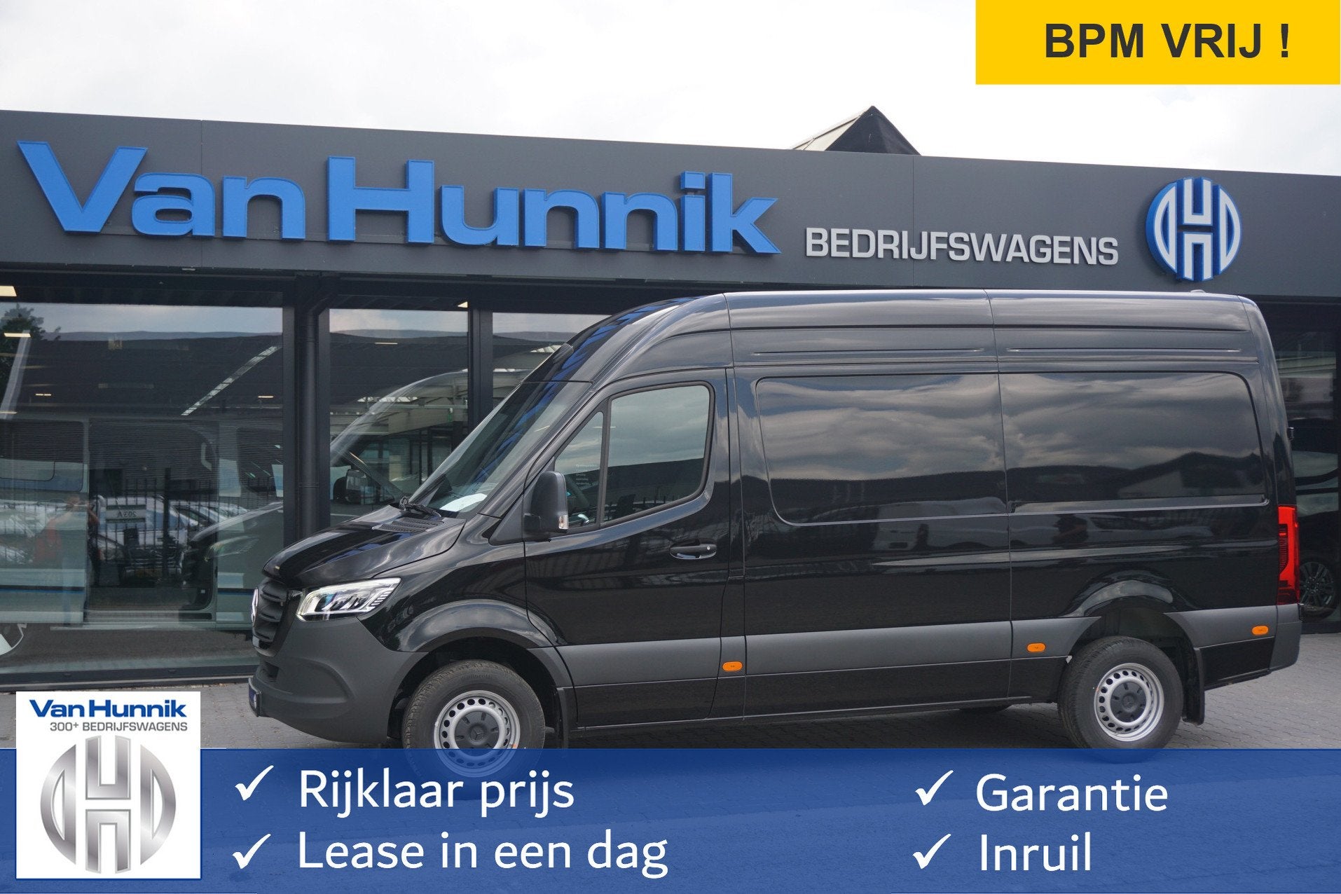 Mercedes-Benz Sprinter 317CDI Pro L2H2 BPM VRIJ! 10.25" Mbux, Auto's, Automaat, Achterwielaandrijving, Gebruikt, 4 cilinders