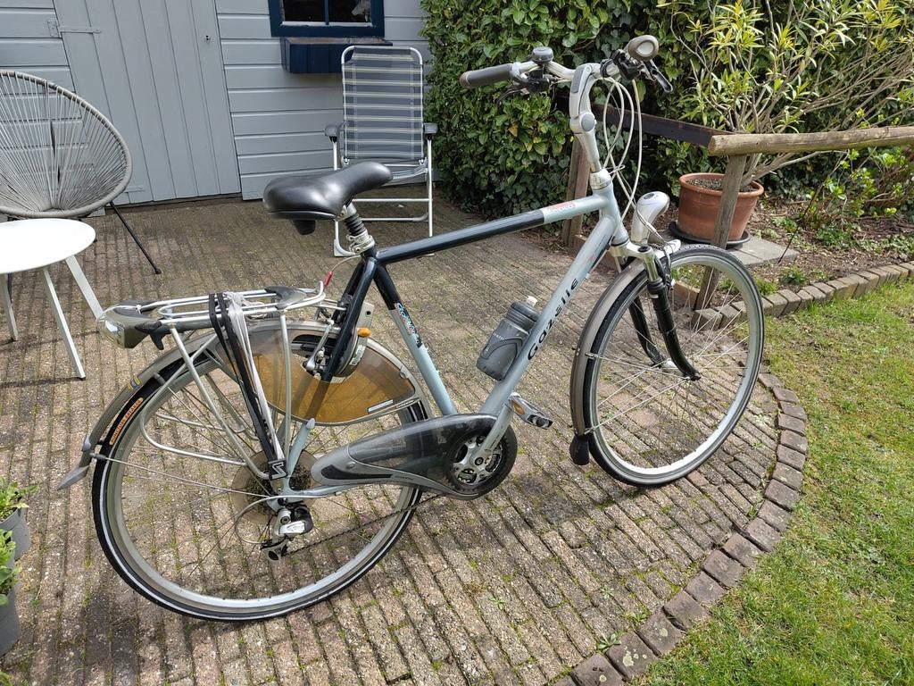 Gazelle Medeo Alu-Lite herenfiets, Ophalen, Gebruikt, Versnellingen, 57 tot 61 cm