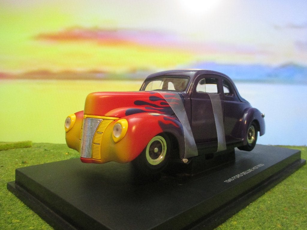 1/18 1940 Ford Deluxe Hot Rod - Eagle's Race, Ophalen of Verzenden, Nieuw, Auto, Overige merken