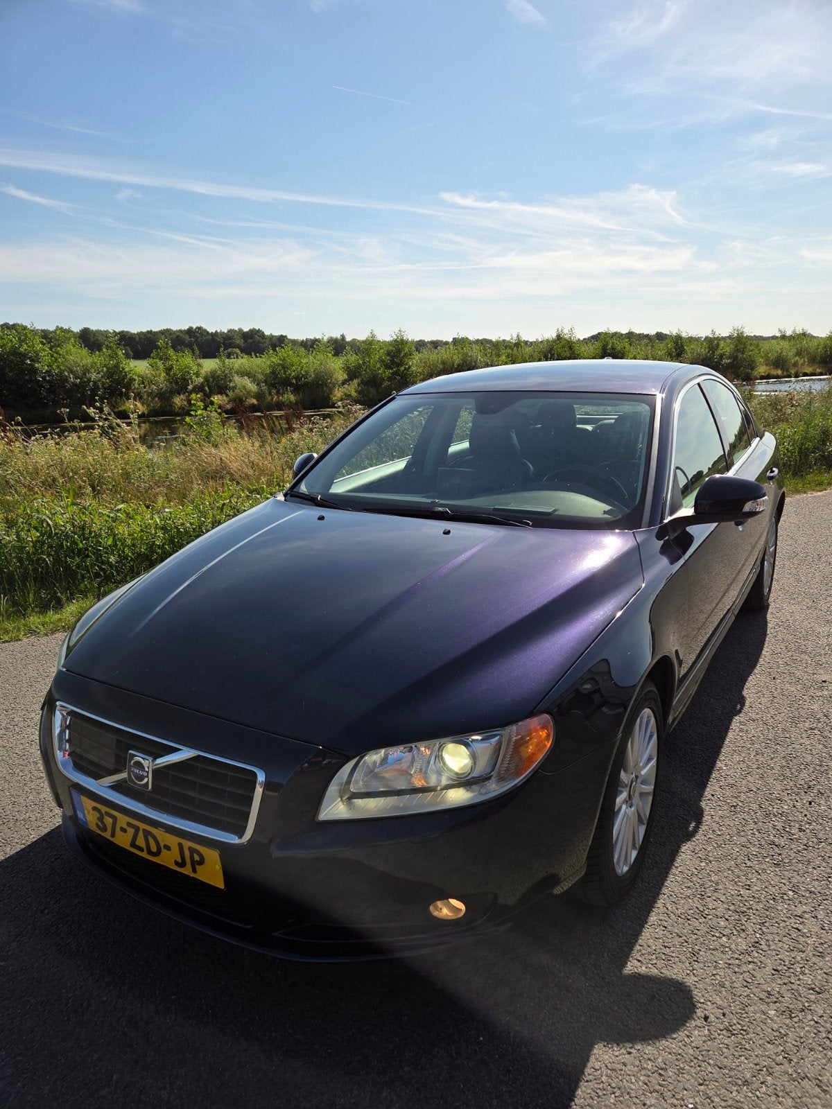 Volvo S80 2.4 D5 Geartronic Executive 2008 Blauw, Auto's, Volvo, 2000 kg, Blauw, Diesel, Particulier
