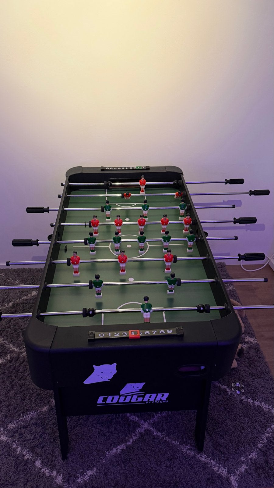 Cougar Tafelvoetbaltafel - Zo goed als nieuw, Ophalen, Zo goed als nieuw