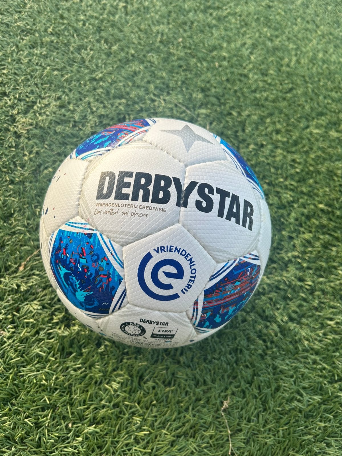 Derbystar Eredivisie Brillant APS wedstrijdbal, Maat M, Ophalen of Verzenden, Zo goed als nieuw, Bal