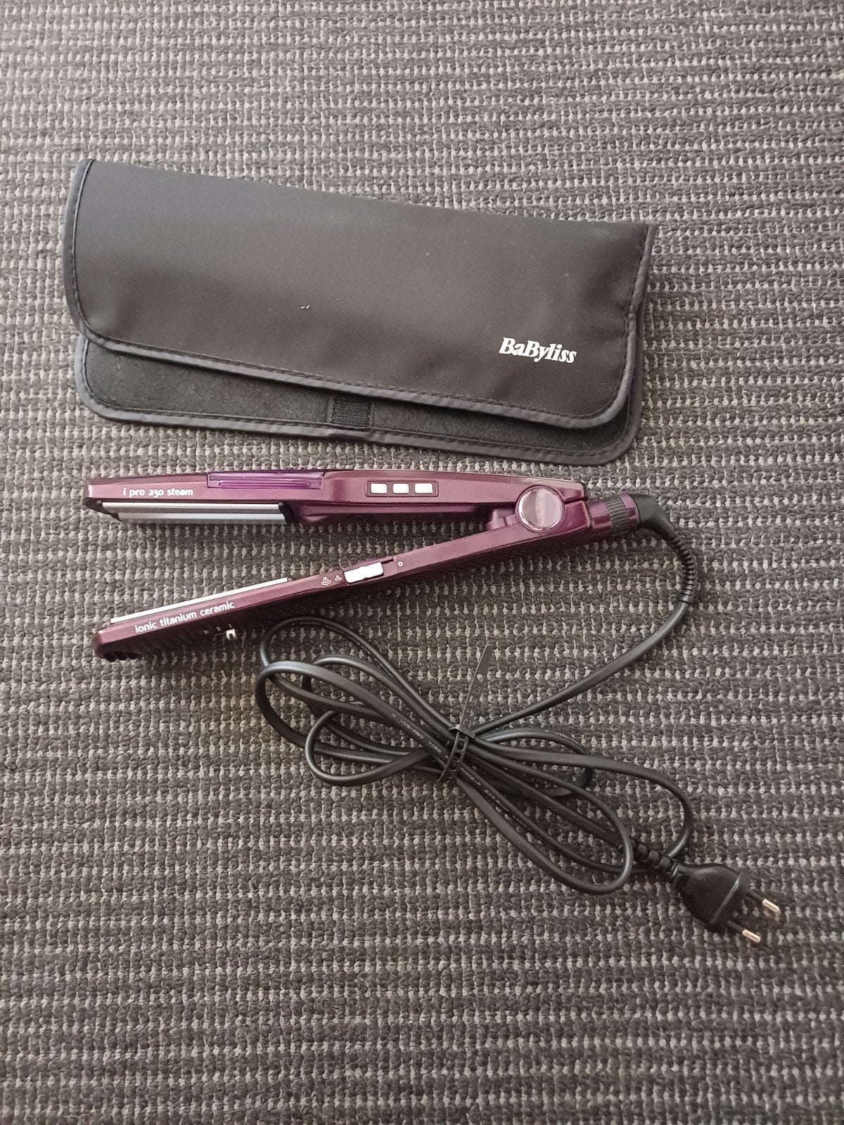 BaByliss stijltang, Ophalen of Verzenden, Gebruikt, Haarverzorging