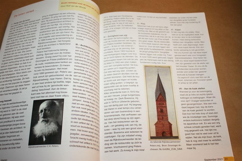 Dorpskerk Haren, 800 jaar!, Ophalen of Verzenden, Gelezen