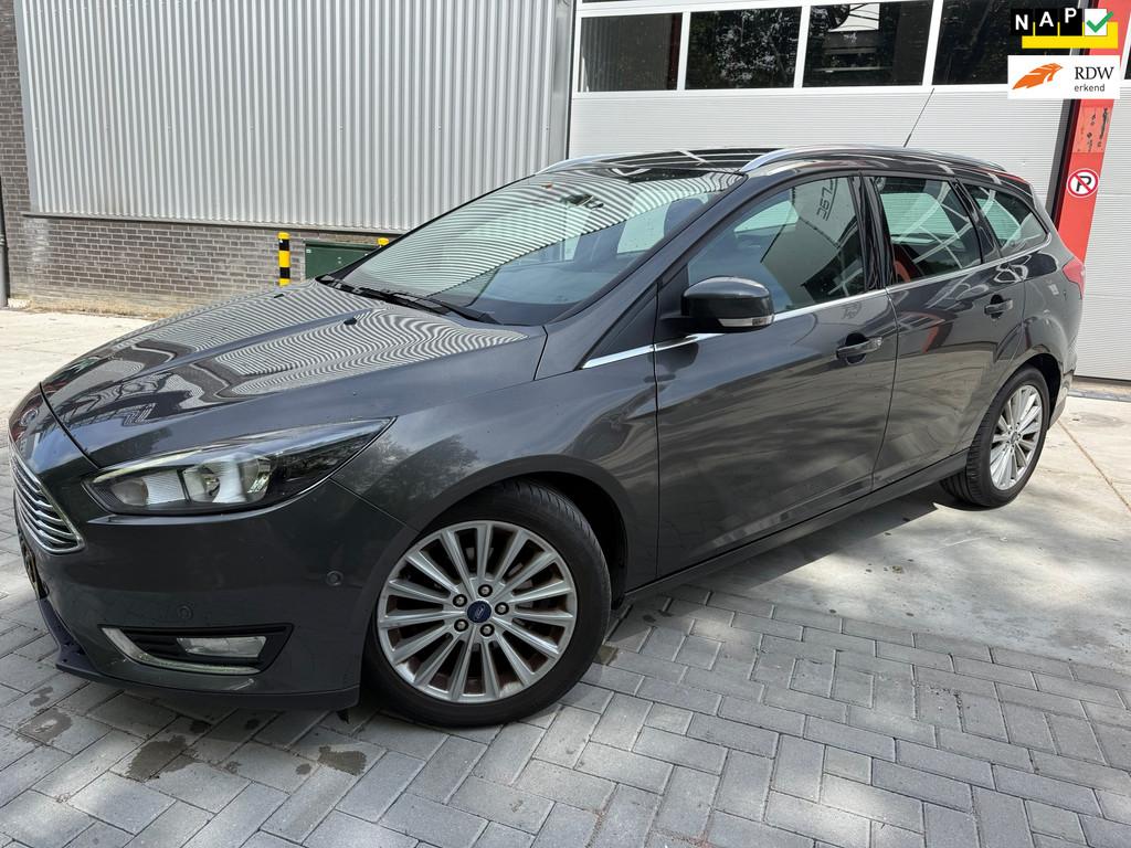 Ford Focus Wagon 1.0 First Edition Nieuwe APK, Auto's, Ford, Bedrijf, Te koop, Focus, ABS, Airbags, Airconditioning, Bluetooth