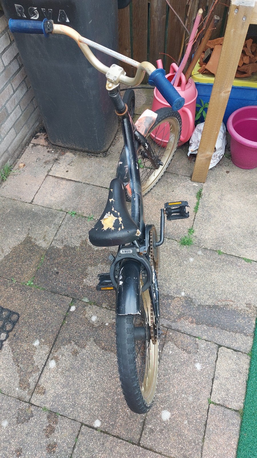 Opknappertje fiets met slot en standaard, Ophalen, Gebruikt