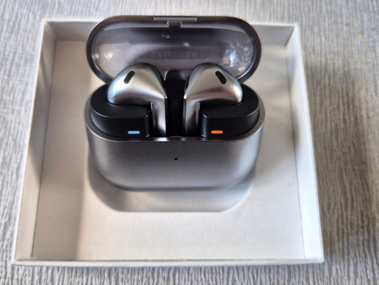 Samsung Galaxy Buds 3 - Draadloze In-ear Koptelefoon, Audio, Tv en Foto, In-ear, Zilver, Ophalen of Verzenden, Zo goed als nieuw
