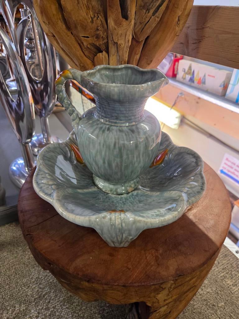Vintage retro Jasba uit West-Duitsland art deco waskomset, Antiek en Kunst, Ophalen