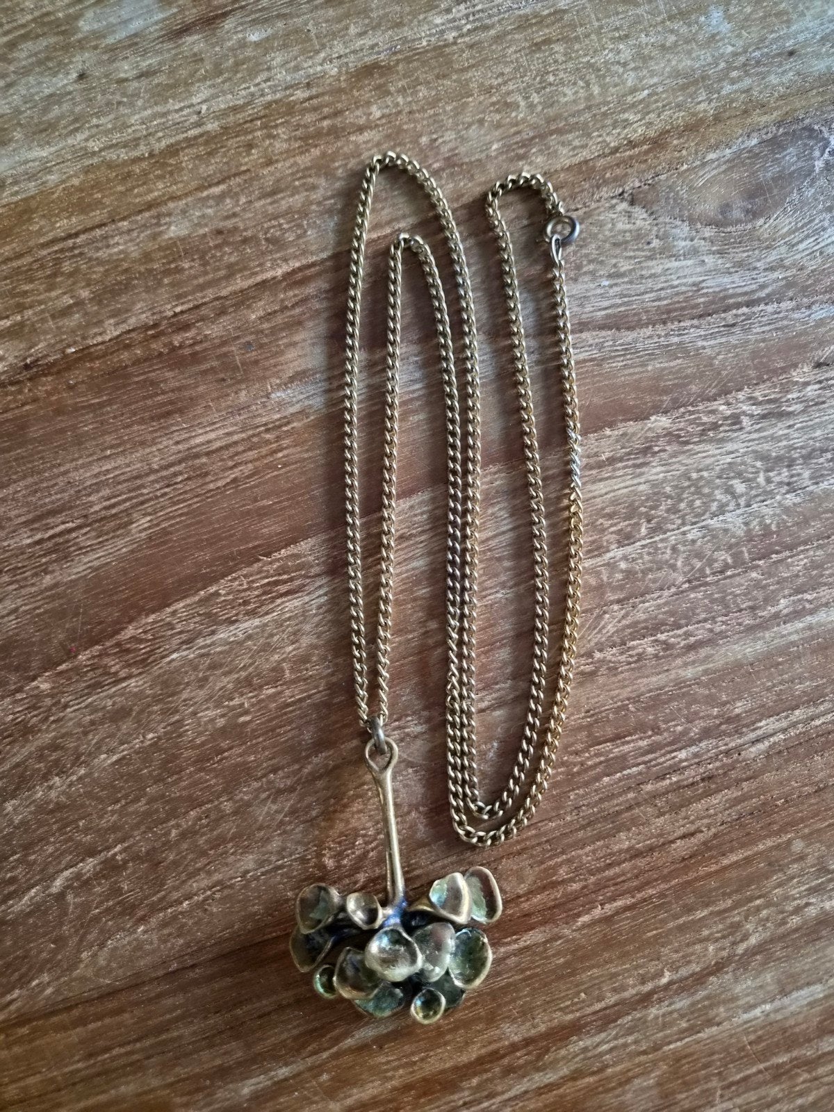 Hannuh Ikonen rendiermos hanger en ketting, Sieraden, Tassen en Uiterlijk, Ophalen, Overige materialen