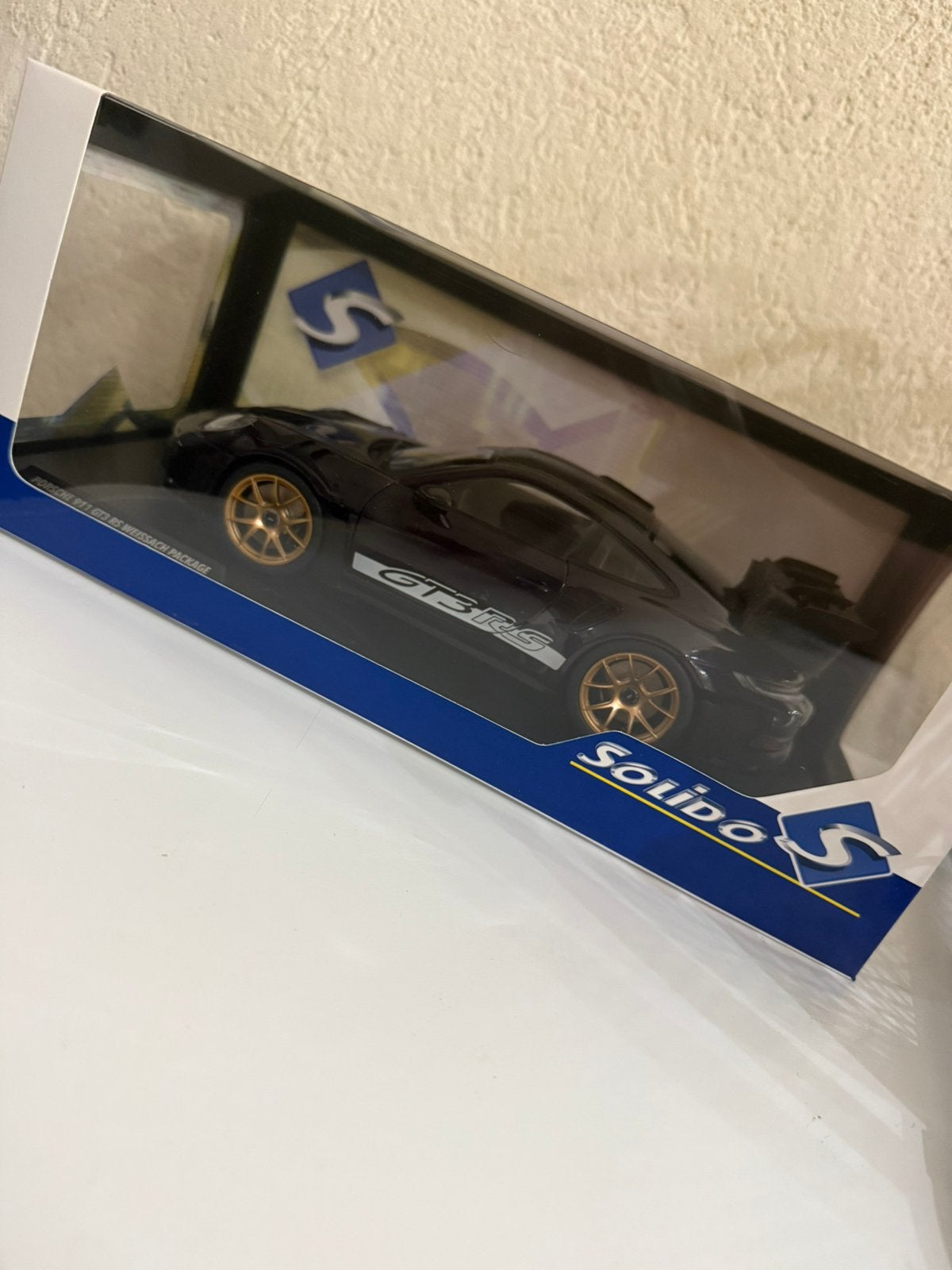 Solido S Porsche GT3RS purple, Ophalen of Verzenden, Nieuw, Solido