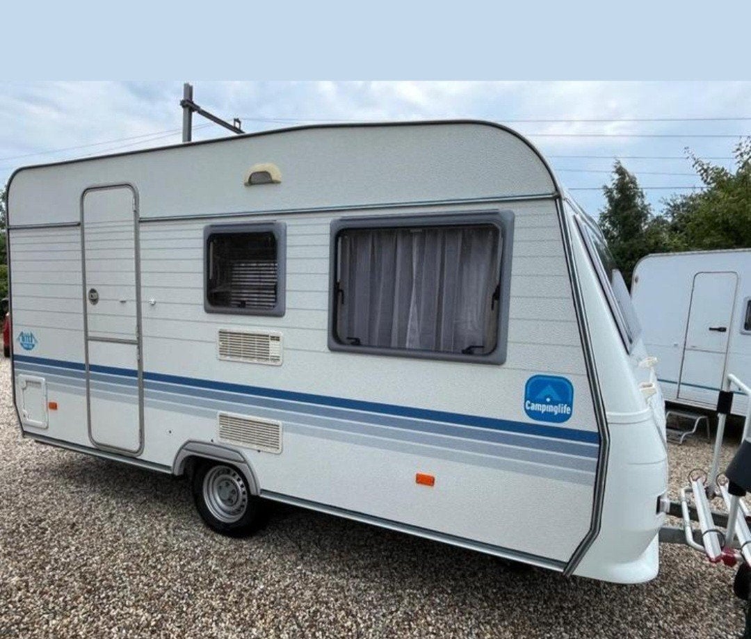 Adria Altea 390 PS 2 zitjes, lichtgewicht 730 kg, NIEUWSTAAT, Schokbreker, Treinzit, Dwarsbed, Particulier