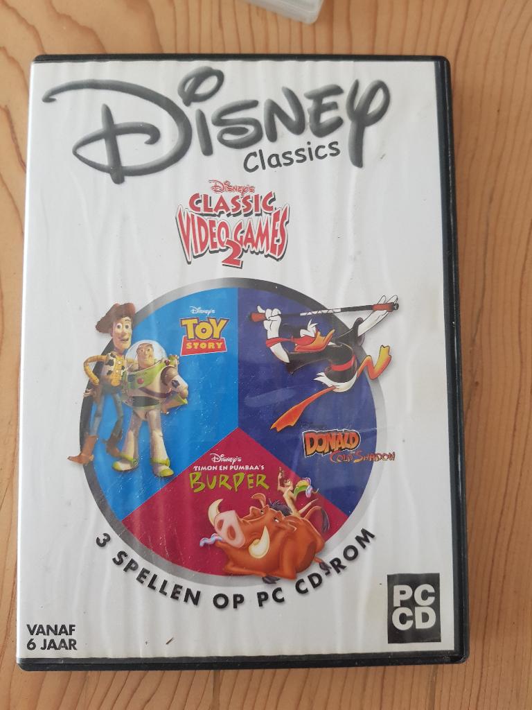 PC CD ROM DISNEY SPELLEN, Spelcomputers en Games, Games | Pc, Avontuur en Actie, 1 speler, Ophalen of Verzenden, Zo goed als nieuw