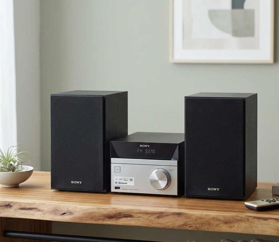 Sony Microset met CD, USB, FM Radio en Bluetooth, Gebruikt, Microset, Cd-speler, Ophalen of Verzenden