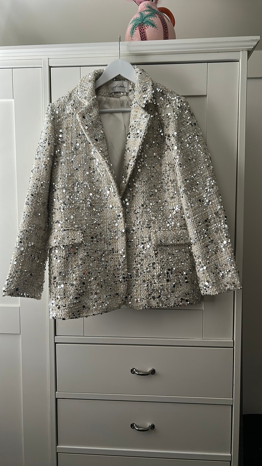 Als nieuw mooie blazer van Ambika maat L, Ophalen of Verzenden, Zo goed als nieuw, Maat 38/40 (M)