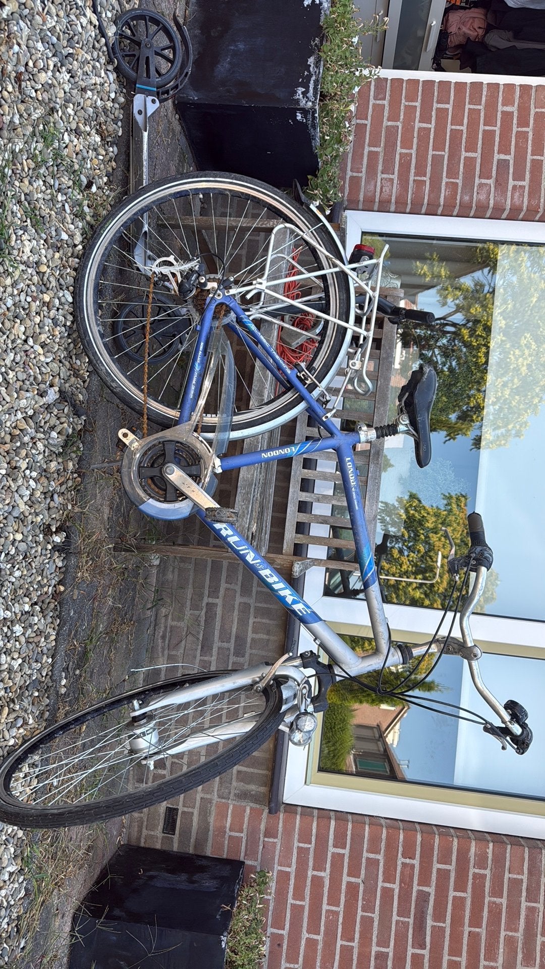 Fiets gevonden met magneet vissen, Ophalen, Gebruikt