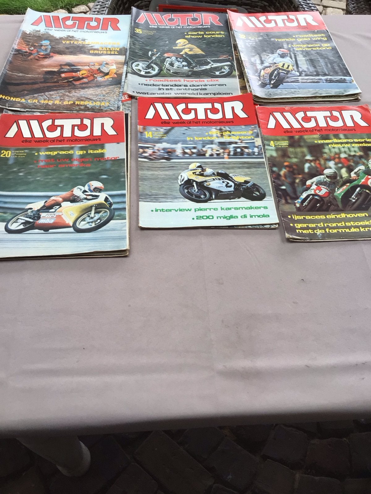 Oude Motor tijdschriften - Motor bladen 1970/1990 1200 stuks, Ophalen, Gelezen, Algemeen