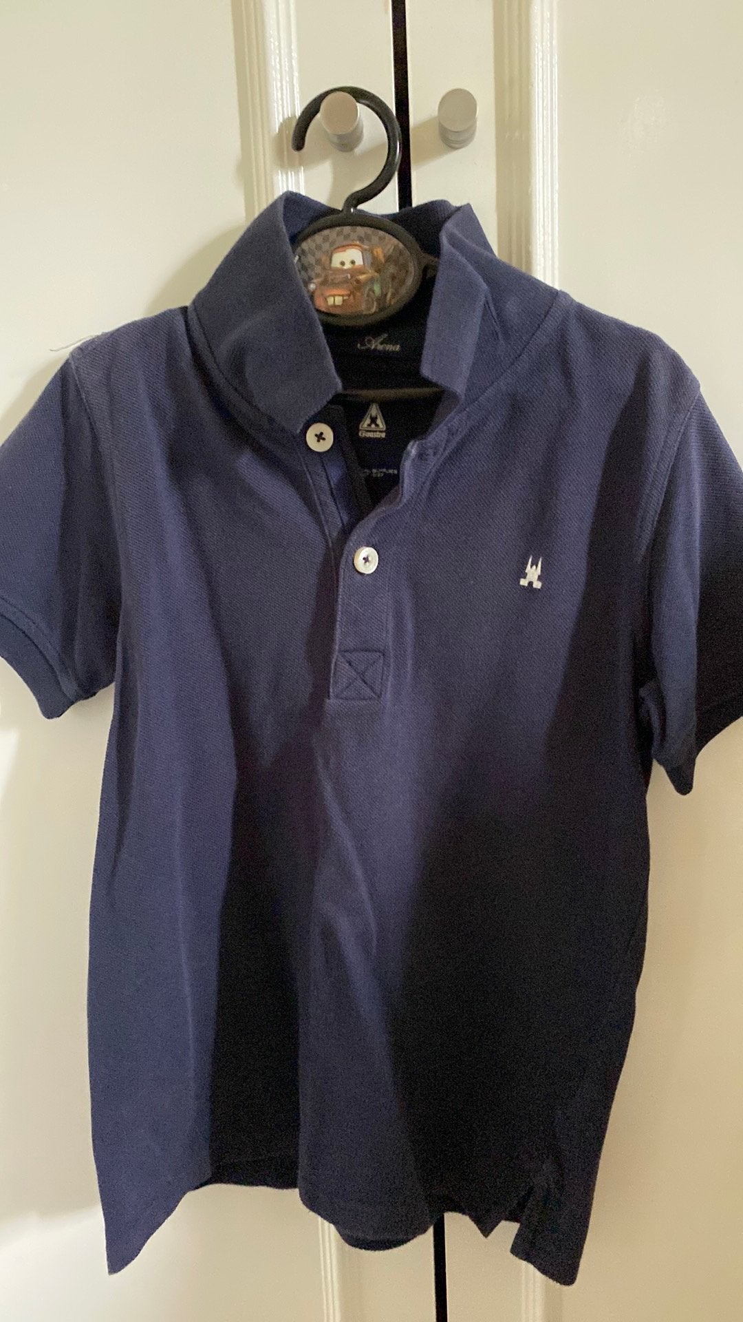 Gaastra polo donkerblauw als nieuw maat 128, Ophalen of Verzenden, Zo goed als nieuw, Jongen, Shirt of Longsleeve