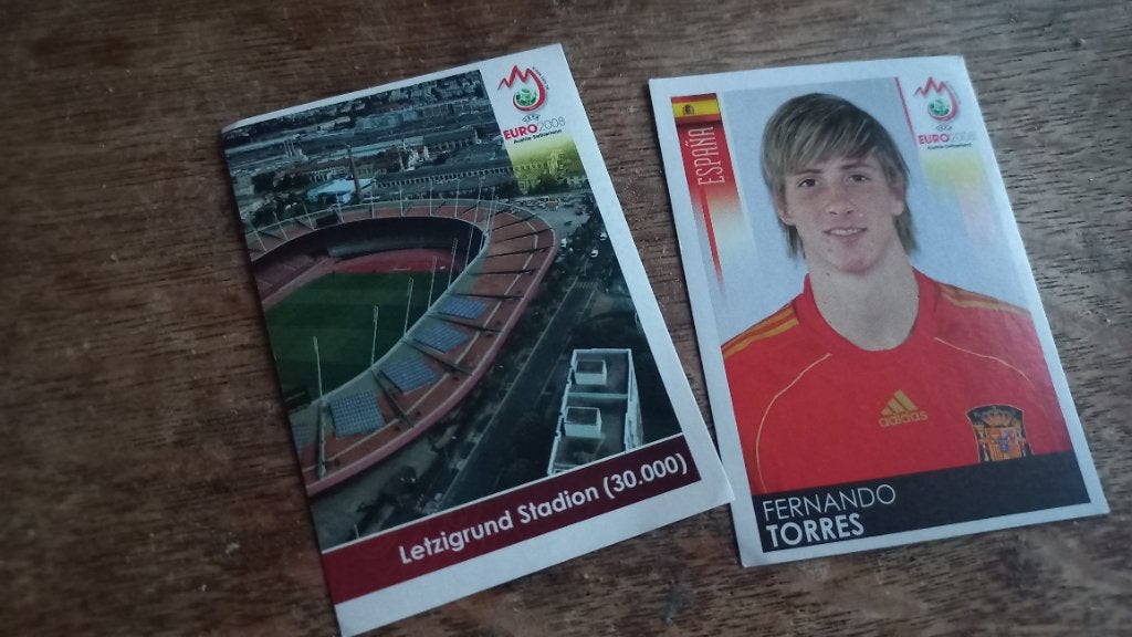 Panini plaatjes EK EURO 2008, Ophalen of Verzenden, Zo goed als nieuw, Meerdere plaatjes