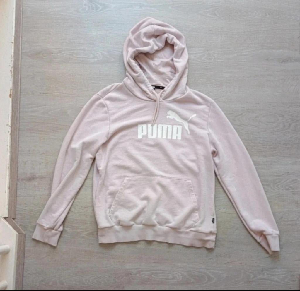 Puma trui licht roze - amper gedragen - maat XS, Puma, Ophalen of Verzenden, Zo goed als nieuw, Roze