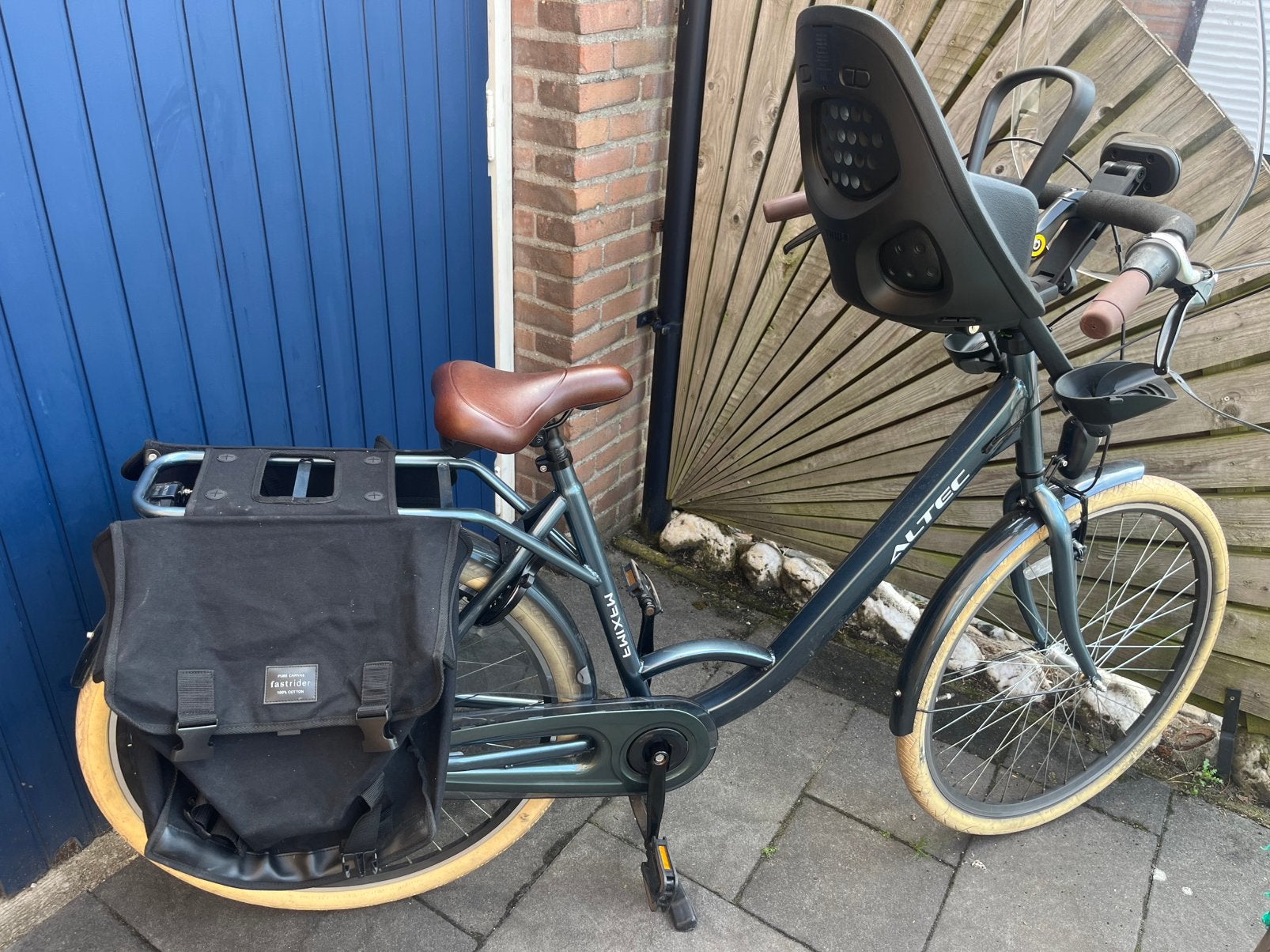 Altec Maxima moederfiets, Dubbele standaard, Zo goed als nieuw, 1 zitje, Ophalen