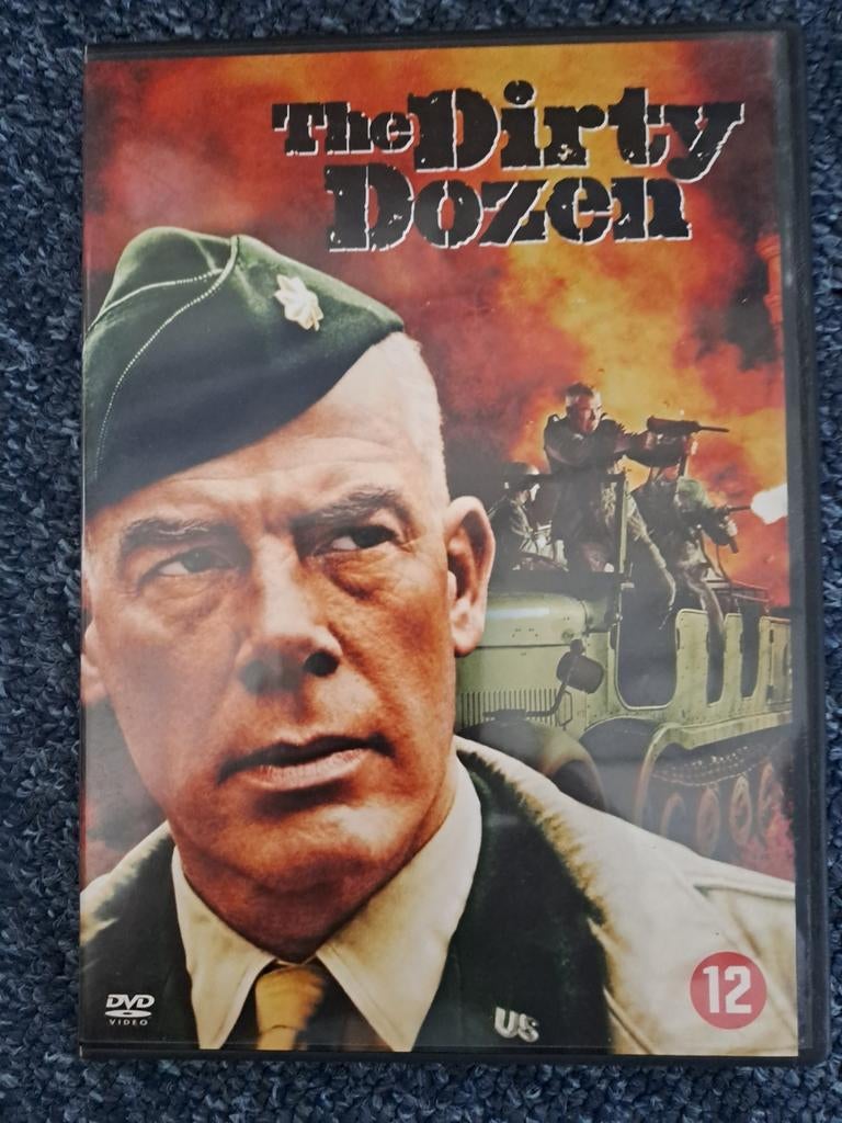 The dirty dozen (dvd), Vanaf 12 jaar, Ophalen of Verzenden, 1980 tot heden, Zo goed als nieuw