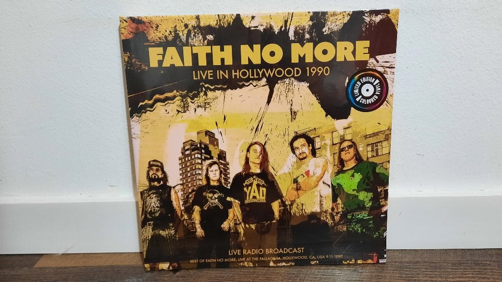 Faith No More - Live in Hollywood 1990 LP, Limited, Nieuw, LP, Ophalen of Verzenden, 12 inch, Nieuw in verpakking
