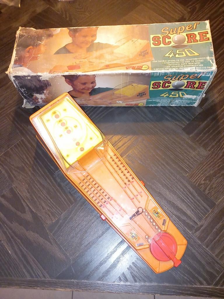 Pinball tabletop super score 450 met doos, Ophalen of Verzenden