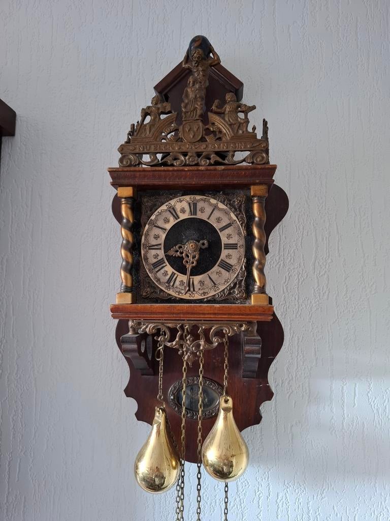 Antieke Zaanse Stoelklok, Antiek en Kunst, Antiek | Klokken, Ophalen
