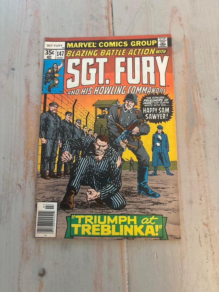 Sgt. Fury #147 - Marvel Comics, Boeken, Eén comic, Ophalen of Verzenden, Gelezen, Amerika