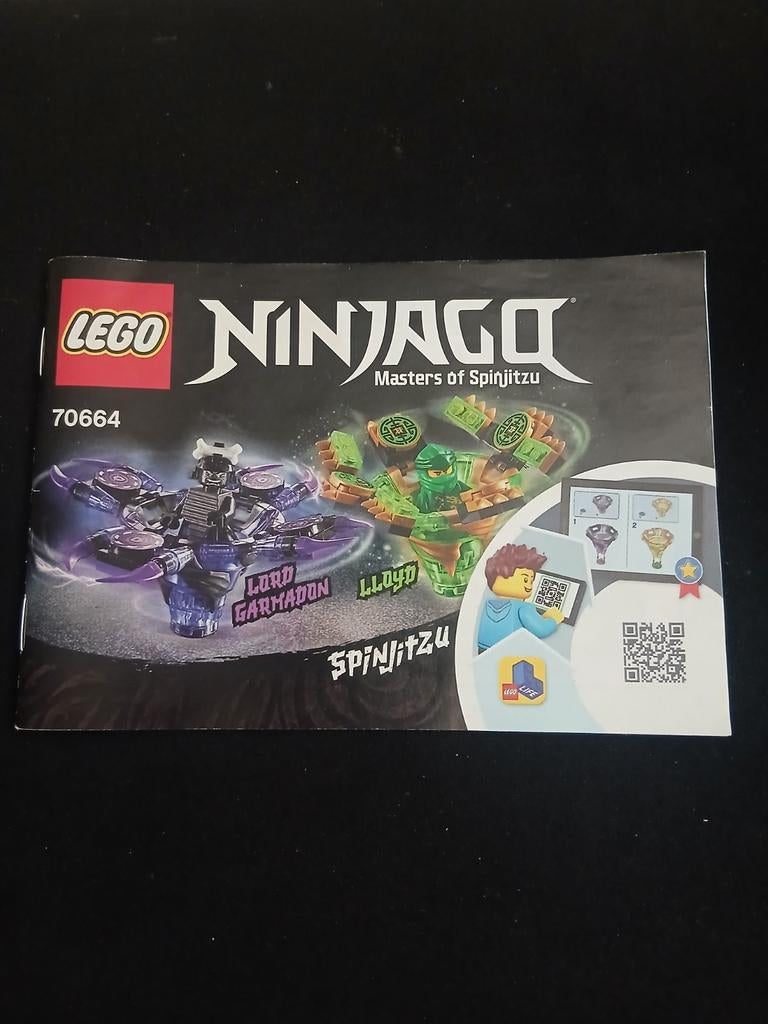 LEGO Ninjago 70664 Spinjitzu Lloyd vs. Garmadon, Kinderen en Baby's, Verzenden, Zo goed als nieuw, Complete set, Lego