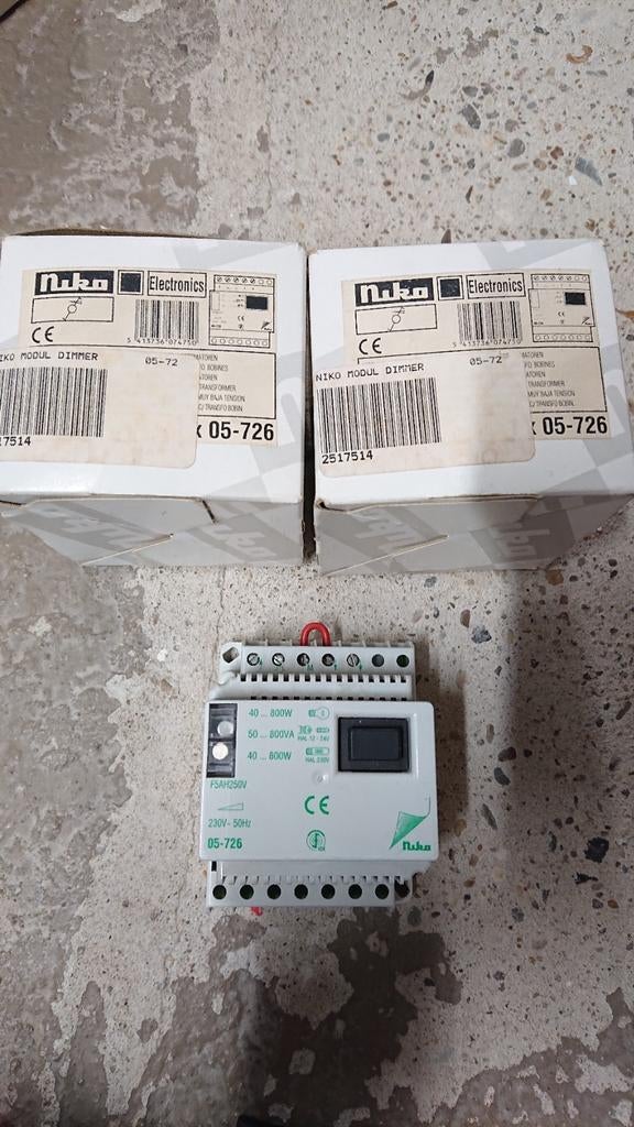 Niko modulair bussysteem dimmer RF ontvanger, Ophalen of Verzenden, Nieuw