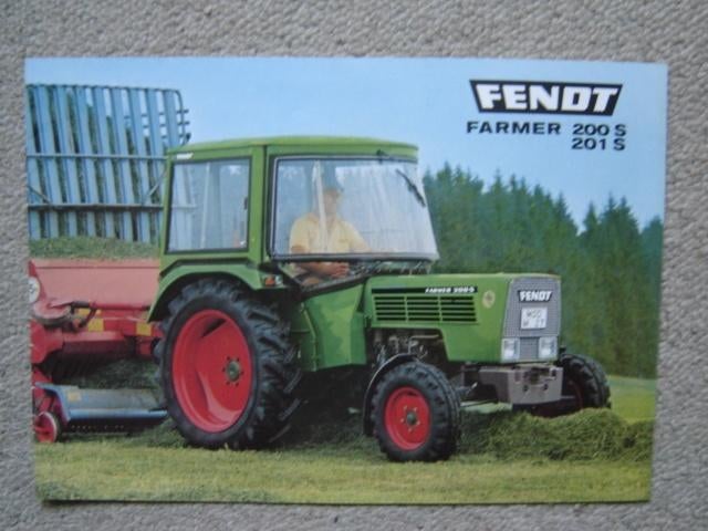 F 40 : Fendt Farmer  200 S  . 201 S, Ophalen of Verzenden, Zo goed als nieuw