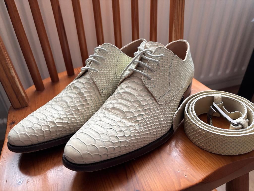 Roka schoenen + riem, Kleding | Heren, Roka, Overige kleuren, Ophalen of Verzenden, Zo goed als nieuw