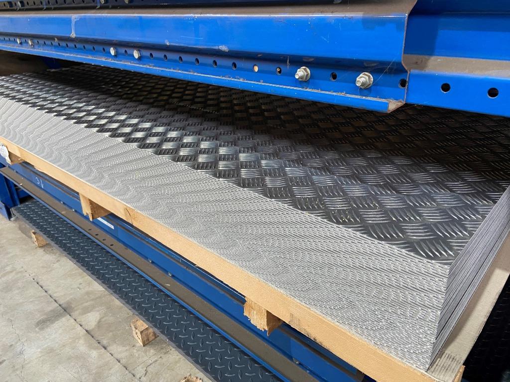 Traanplaat Staal / Aluminium, Doe-het-zelf en Verbouw, Ophalen, Nieuw, Aluminium