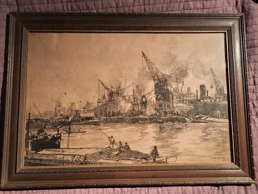 Litho J H van Mastenbroek 1906, Ophalen