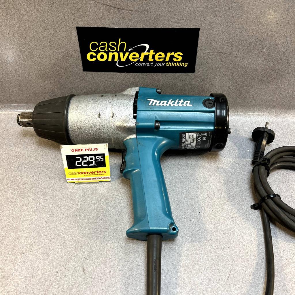 Makita 6906 | slagmoersleutel | bedraad | SALE | 384103, Ophalen of Verzenden