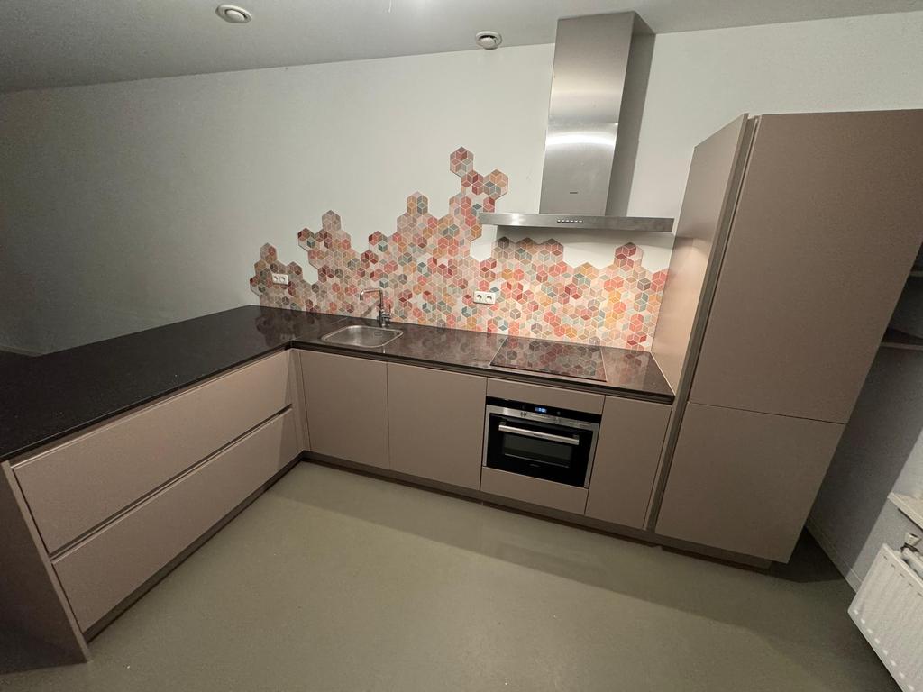 Complete Hoekkeuken + Apparatuur Siemens + GEDEMONTEERD, Huis en Inrichting, Keuken | Complete keukens, Ophalen of Verzenden, Composiet