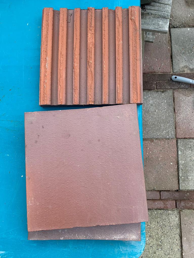 Vloertegels plavuizen, Ophalen, 30 cm of meer, Steen of Klei, Minder dan 50 cm